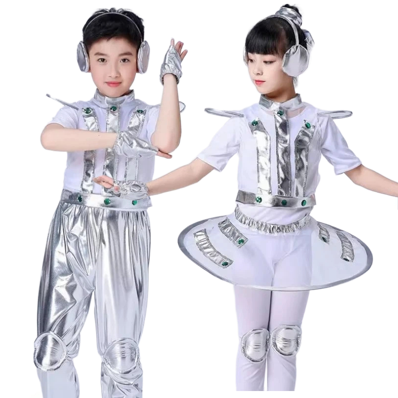 Robot Kit - 어린이 로봇 우주 미래 스타일 의상