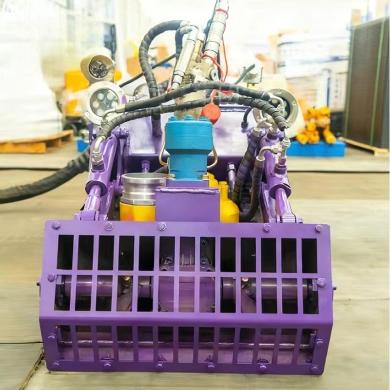 Robot Track - 항구 및 하구 청소용 원격 제어식