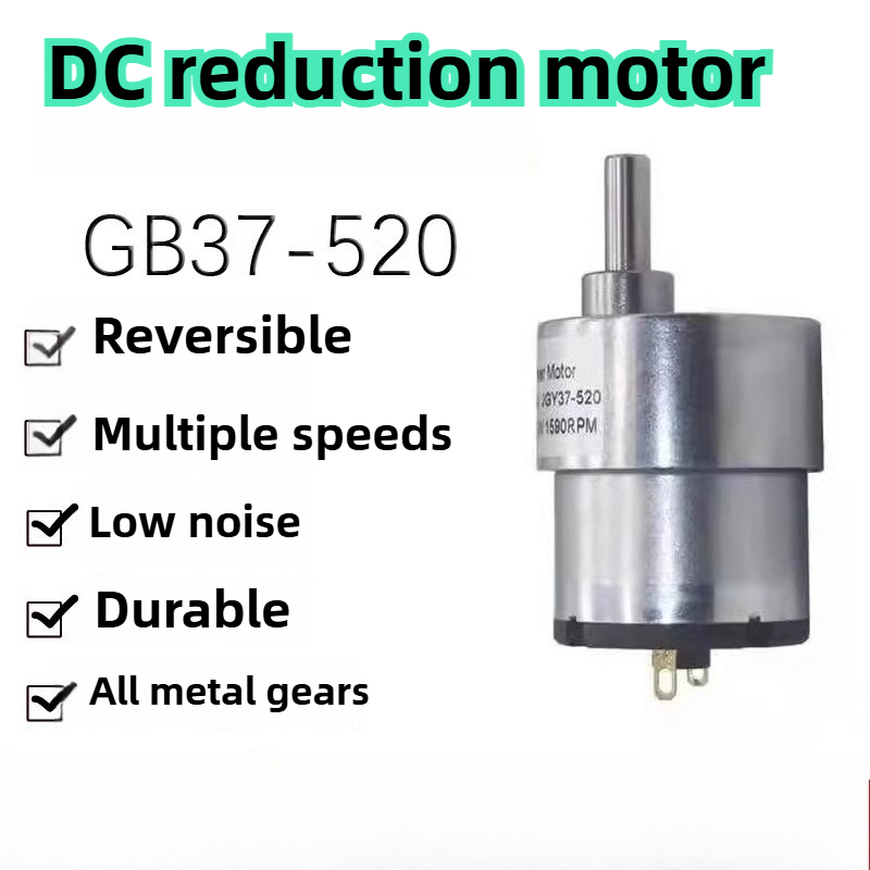 Dc Motor 12V - 12V/24V DC 기어 모터 7RPM ~