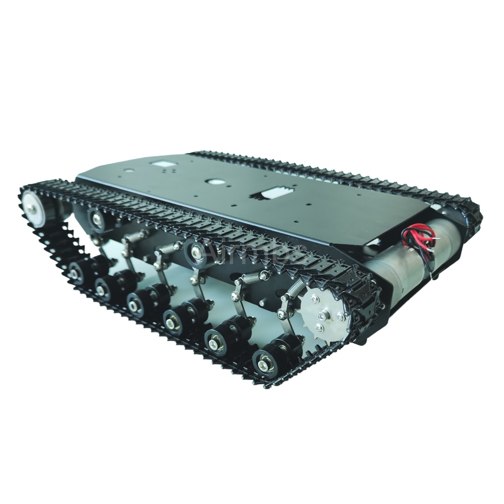 Tracked Robot Chassis - 12KG 실제 하중 금속 서스펜션 크롤러