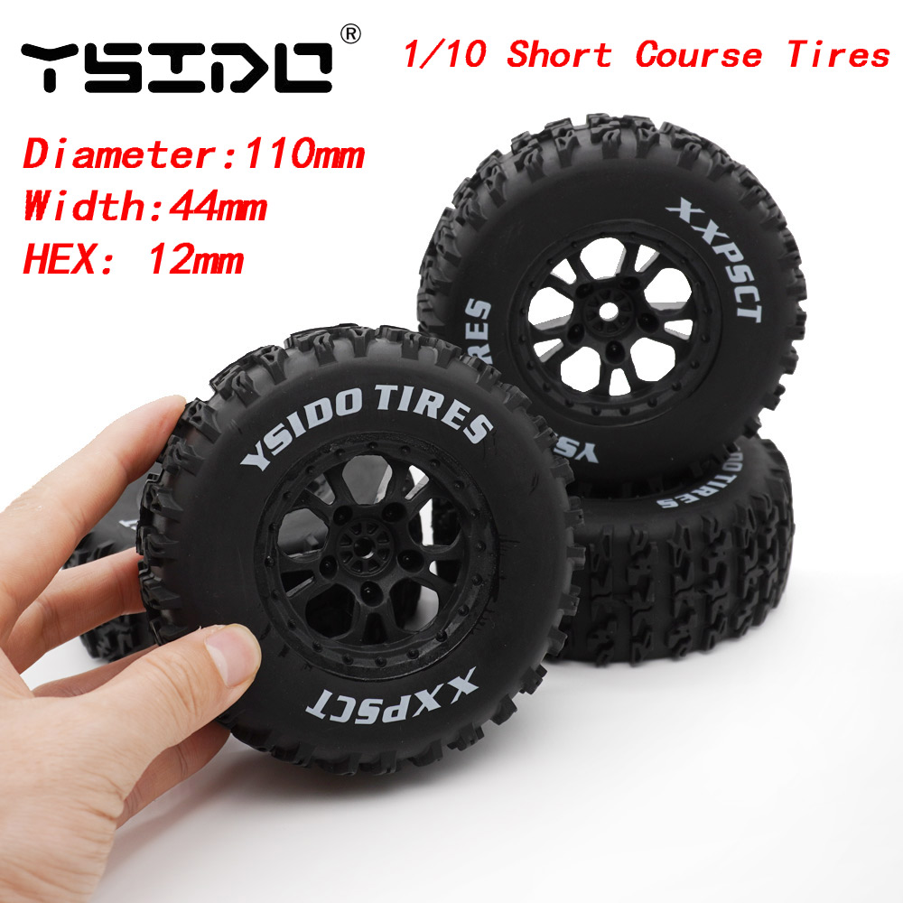 Omni Wheel - YSIDO 4pcs 110mm 1/10 짧은 코스