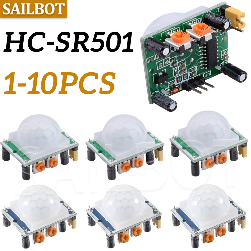 Ultrasonic Distance Sensor - HC-SR501 PIR 적외선 센서 Arduino Raspberry