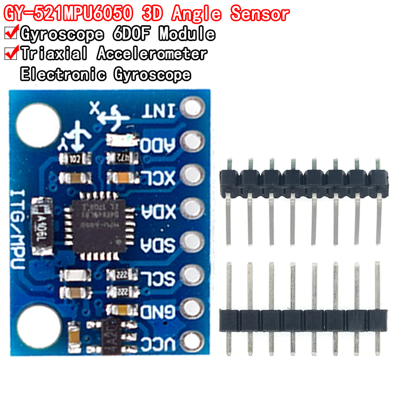 1 세트 IIC I2C GY-521 MPU-6050 M - Accelerometer Mpu6050 리뷰 및 가격