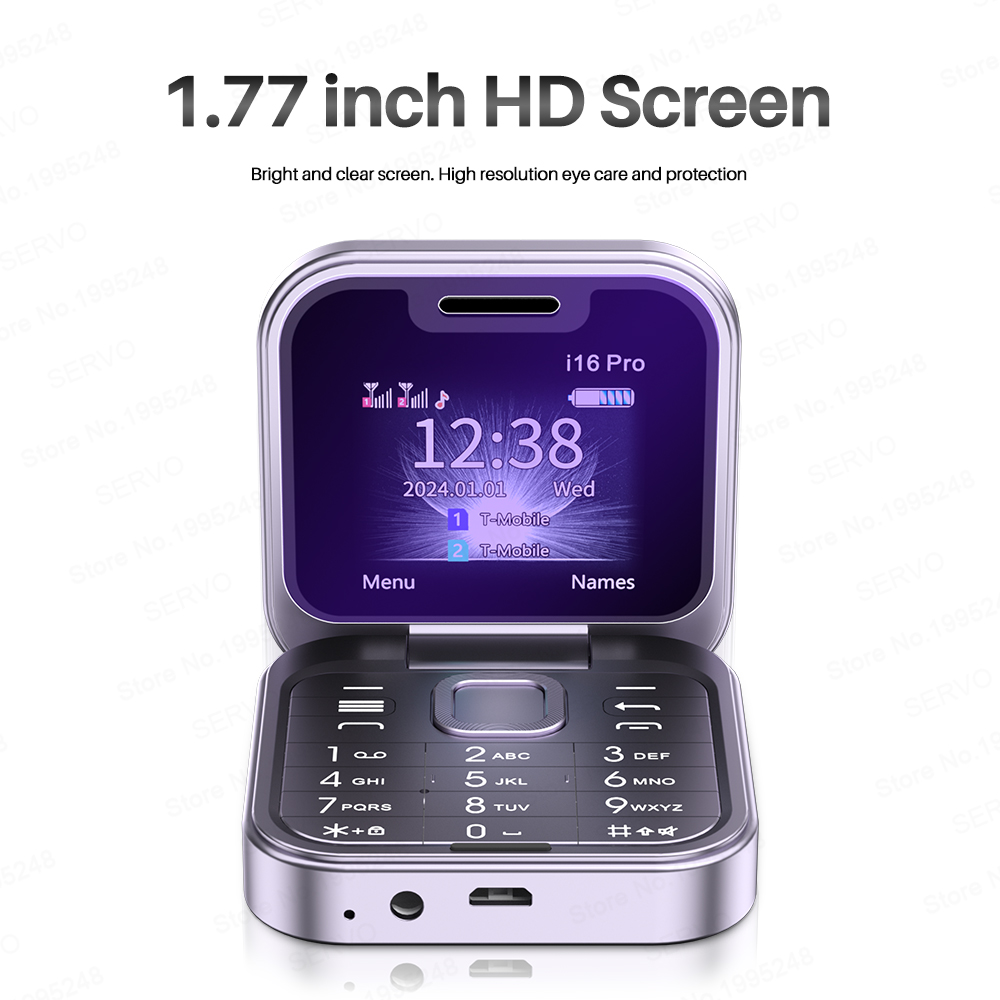 SERVO I16 PRO 접이식 미니 휴대폰 2G 듀얼 - Servo Pan Tilt 리뷰 및 가격
