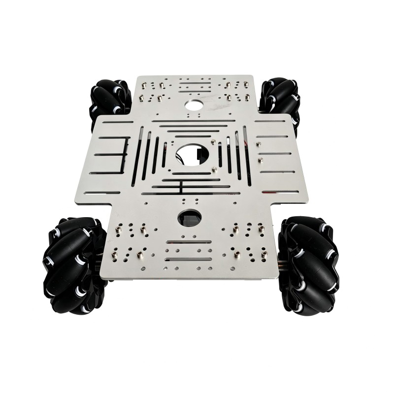 15kg 하중 4륜 구동 메카넘 휠 로봇 자동차 키트  - Arduino Robot 리뷰 및 가격