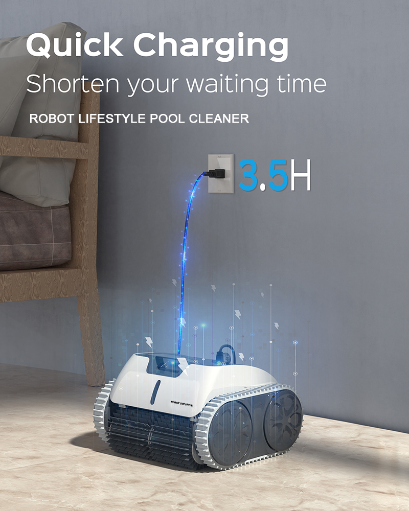 로봇식 수영장 청소기 무선 자동 3312 PRO Wif - Ros Robot 리뷰 및 가격
