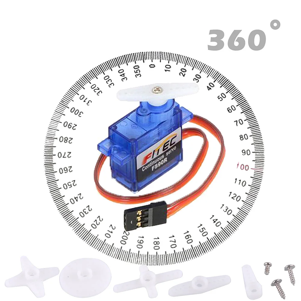 Feetech 미니 FS90R 마이크로 서보 360 학 - Arduino Robot 리뷰 및 가격