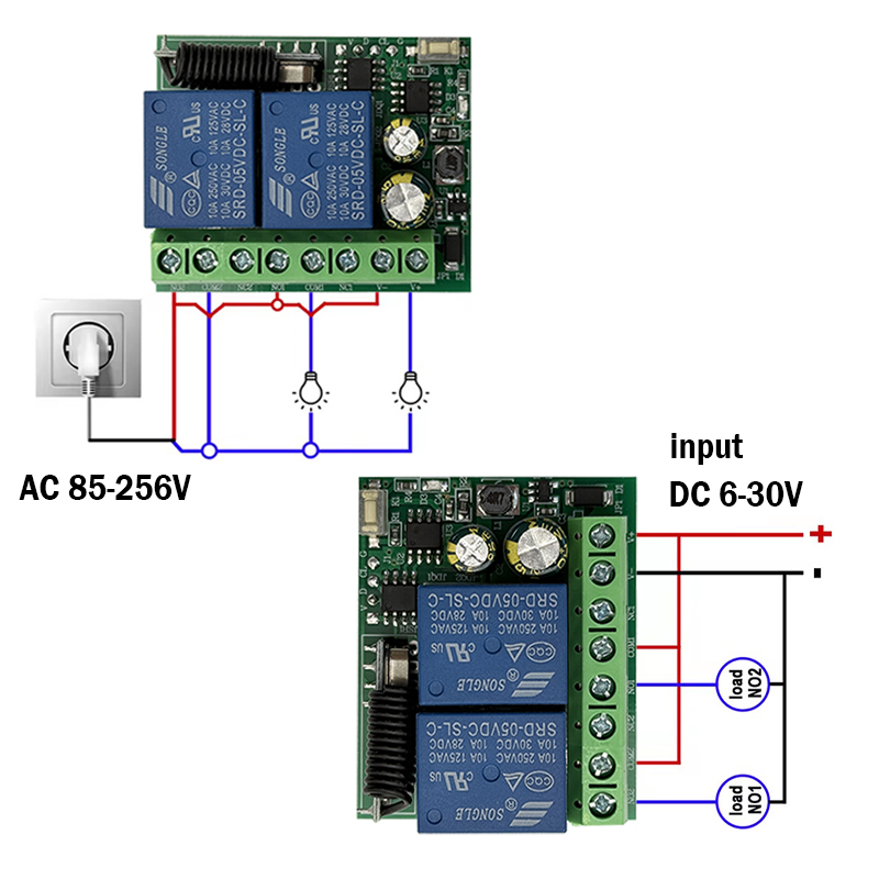 DC 9V 12V 24V AC 85-250V 2CH 릴 - Motor Driver Module 리뷰 및 가격
