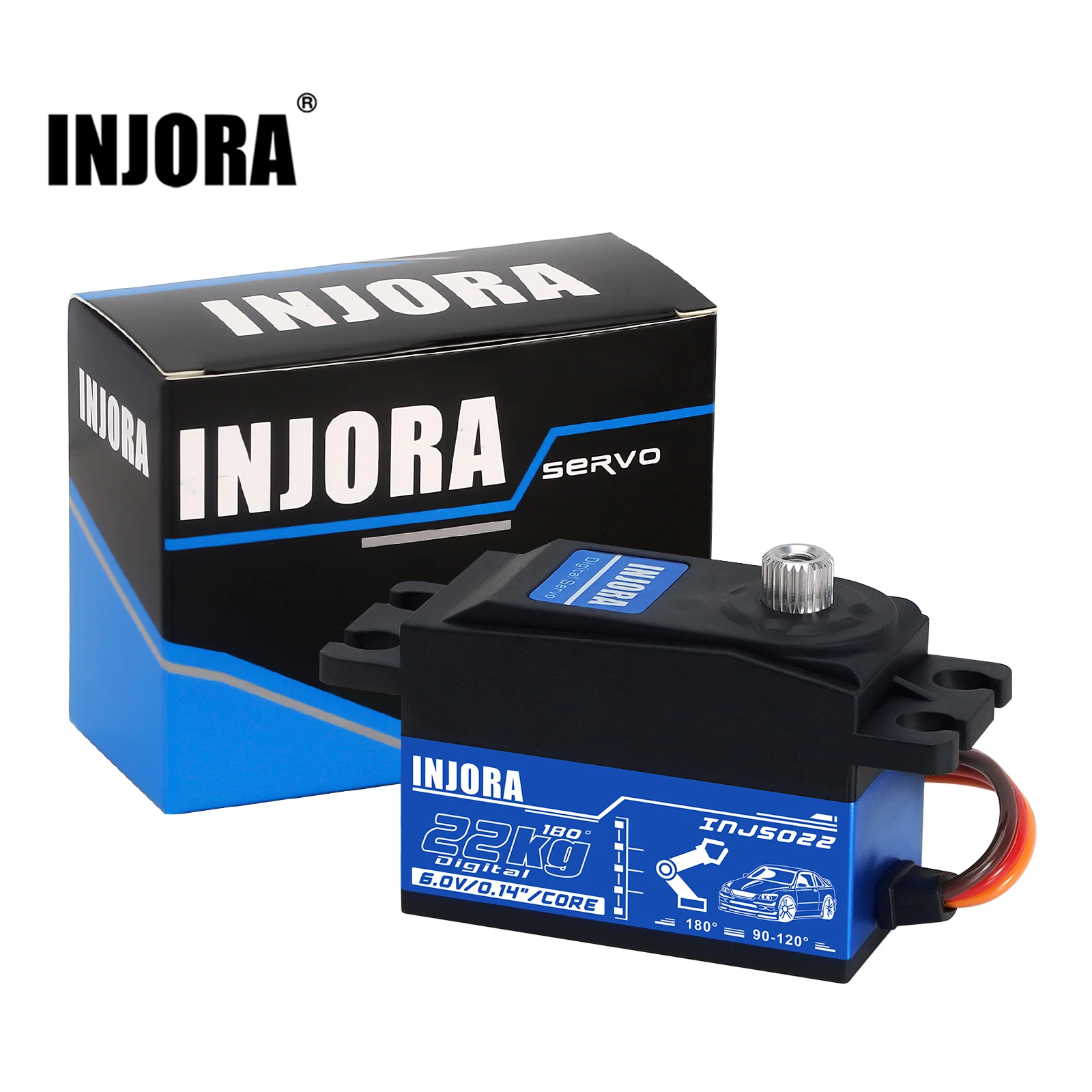 INJORA INJS022 1/10 RC 자동차 로봇  - Servo Bracket 리뷰 및 가격