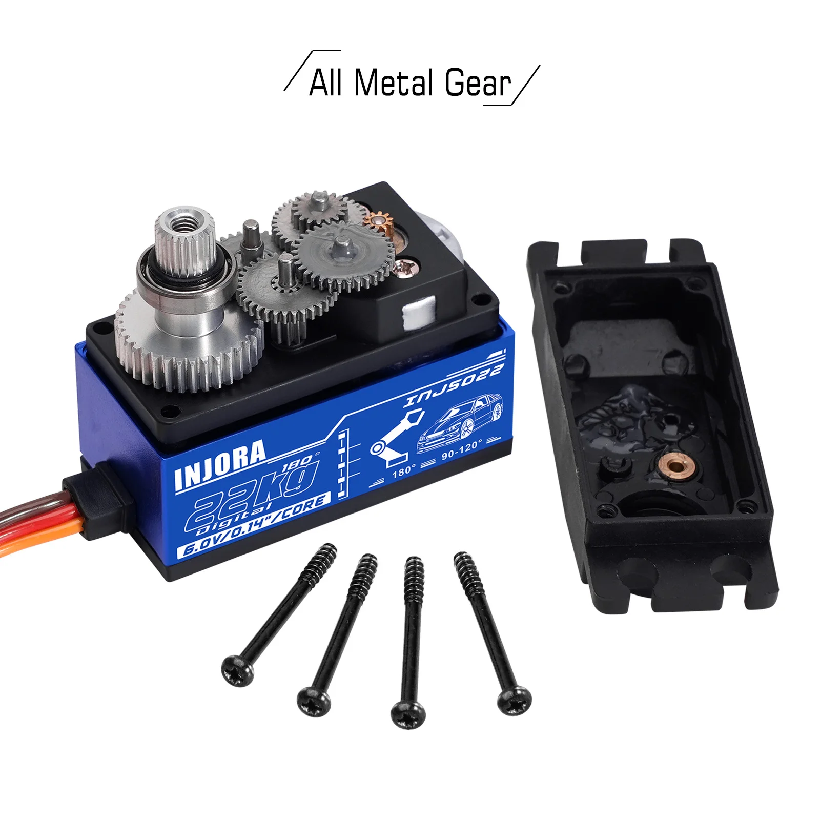 INJORA INJS022 1/10 RC 자동차 로봇  - Servo Bracket 리뷰 및 가격