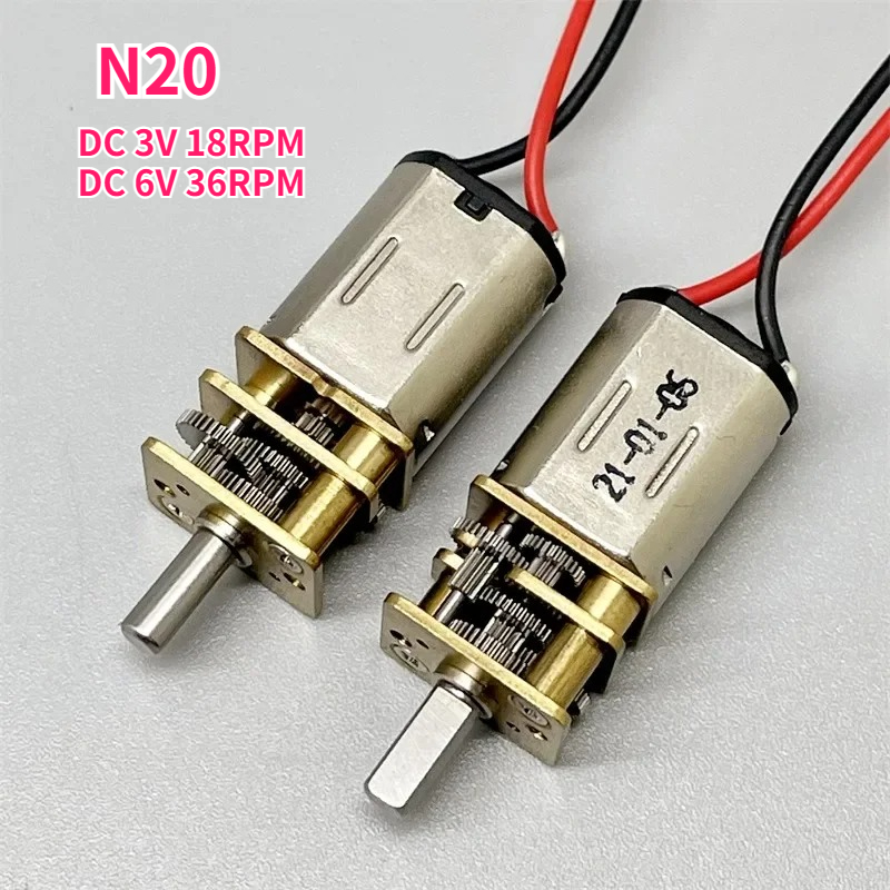 N20 DC 3V 18rpm 6V 36RPM 미니 7m - Geared Motor 리뷰 및 가격