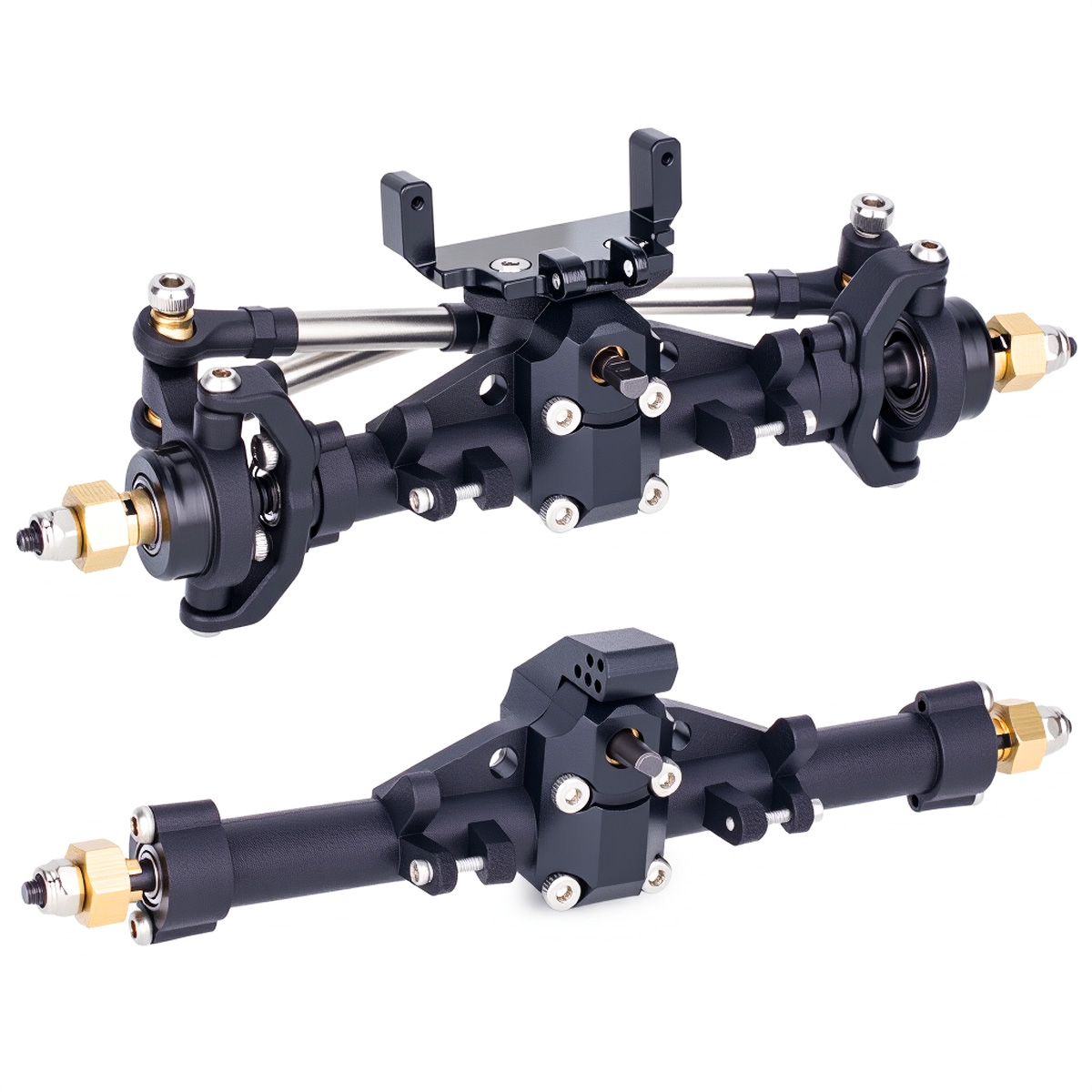 SCX24 1/24용 서보 마운트가 있는 플라스틱 액슬 - Servo Kit 리뷰 및 가격
