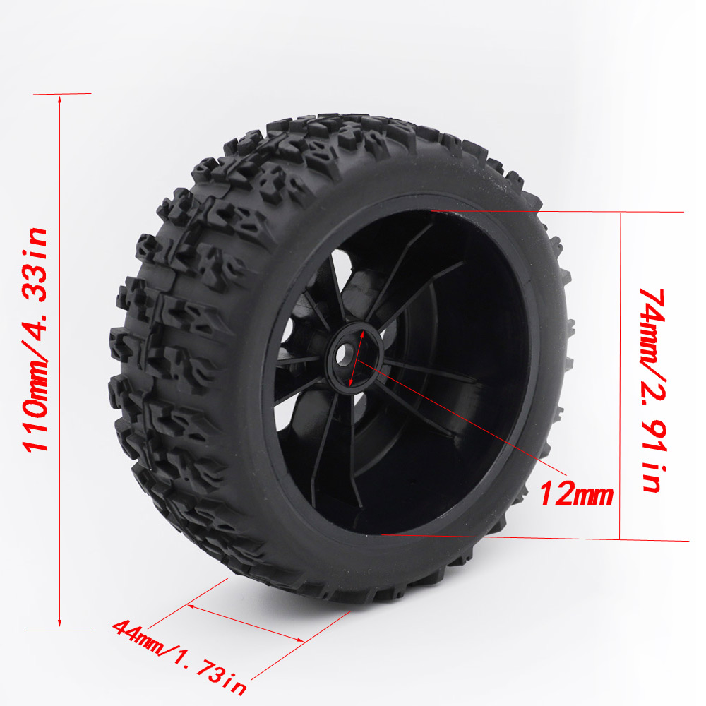 YSIDO 4pcs 110mm 1/10 짧은 코스 트럭 - Omni Wheel 리뷰 및 가격