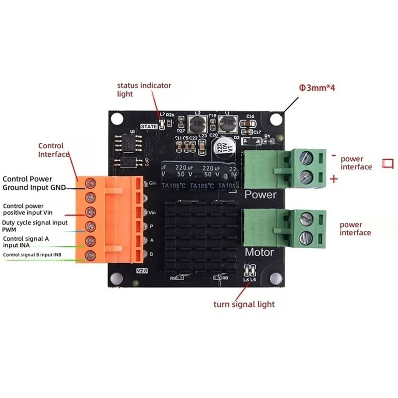 12/24V 16A DC 모터 드라이버 모듈, H-브리 - Motor Driver Module 리뷰 및 가격