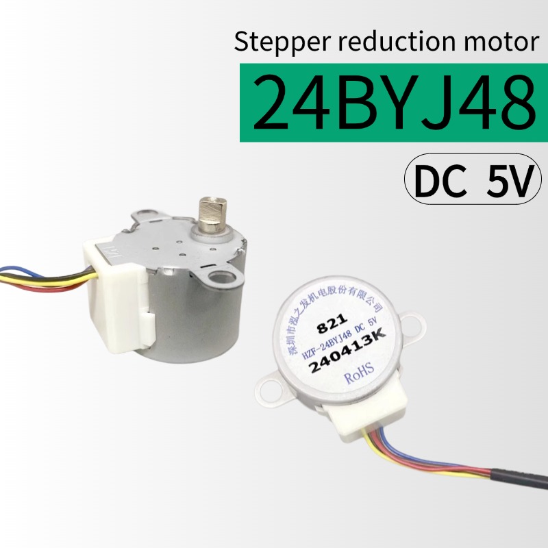 24BYJ48 DC 5V 스테퍼 모터 듀얼 플랫 샤프트 - Geared Motor 리뷰 및 가격