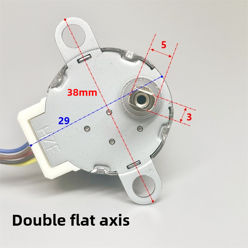 24BYJ48 DC 5V 스테퍼 모터 듀얼 플랫 샤프트 - Geared Motor 리뷰 및 가격