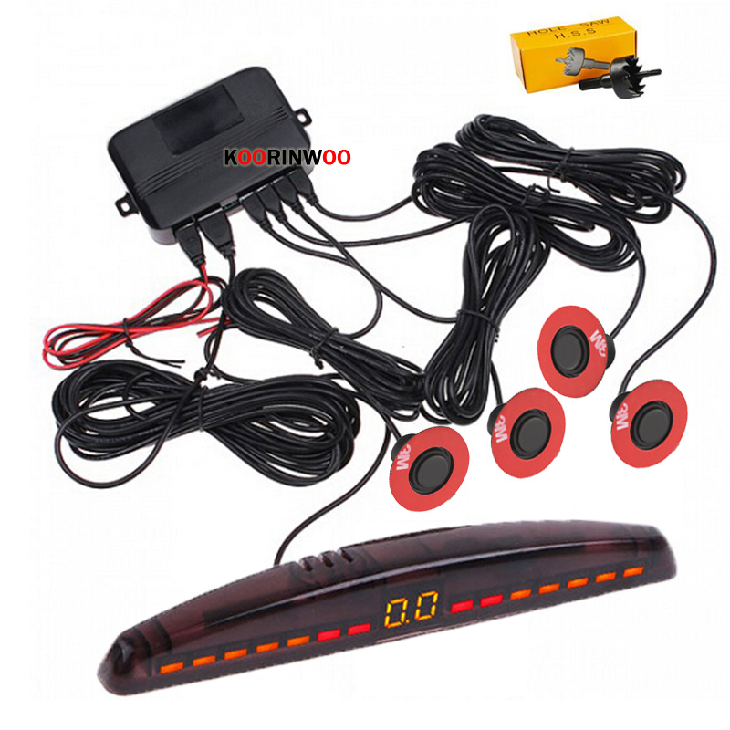 Koorinwoo LED 스크린 주차 센서가있는 자동차 - Infrared Obstacle Sensor 리뷰 및 가격
