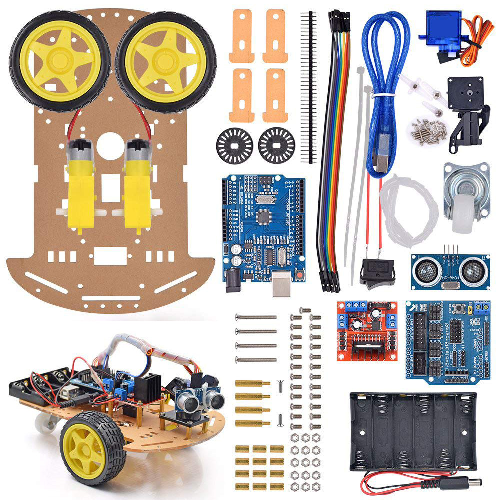Arduino용 장애물 감지, 라인 추적 및 엔코더 구 - Line Follower Robot 리뷰 및 가격