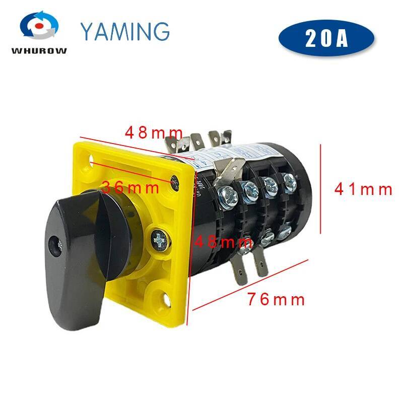 로터리 캠 스위치, HZ5B-20/4DG, 3 위치,  - Geared Motor 리뷰 및 가격