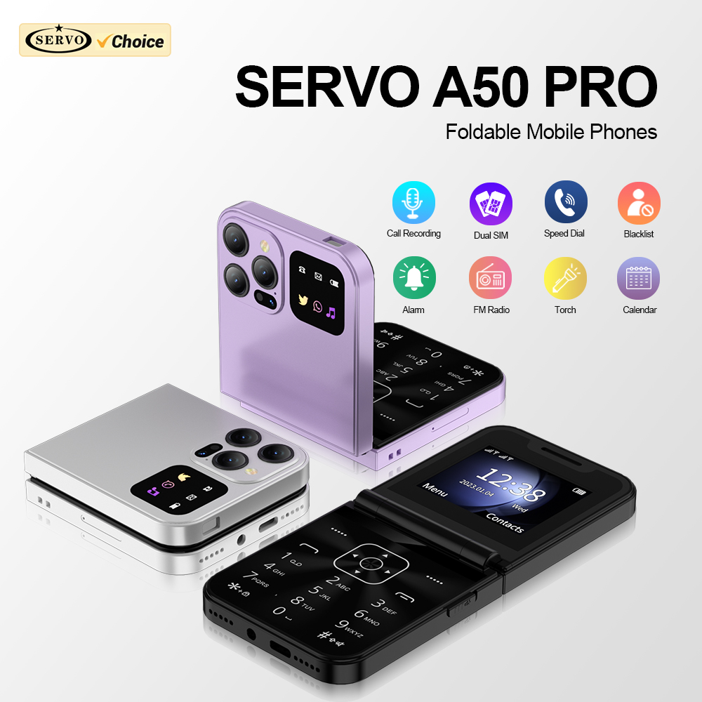 SERVO A50 PRO 플립 휴대폰 2G GSM 2. - Servo Pan Tilt 리뷰 및 가격