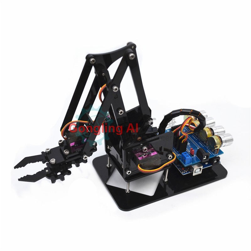 STEM 4 DOF 로봇 암 서보 SG90 기계식 암  - Arduino Robot 리뷰 및 가격