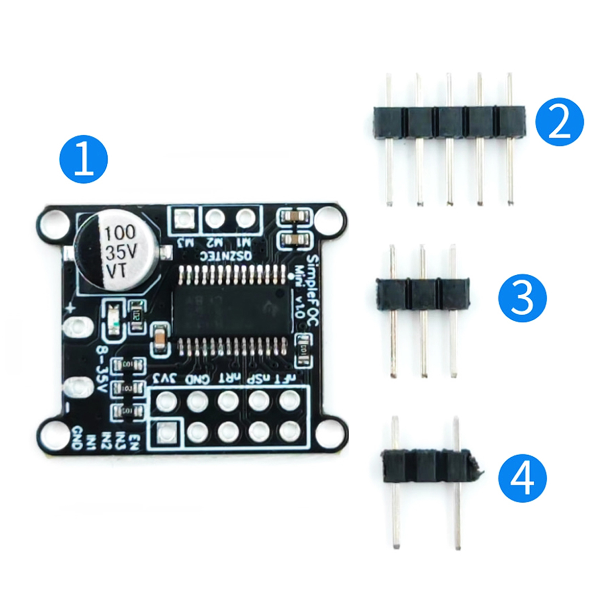 DRV8313 심플 FOC 미니 v1.0 DC 브러시리 - Motor Driver Module 리뷰 및 가격