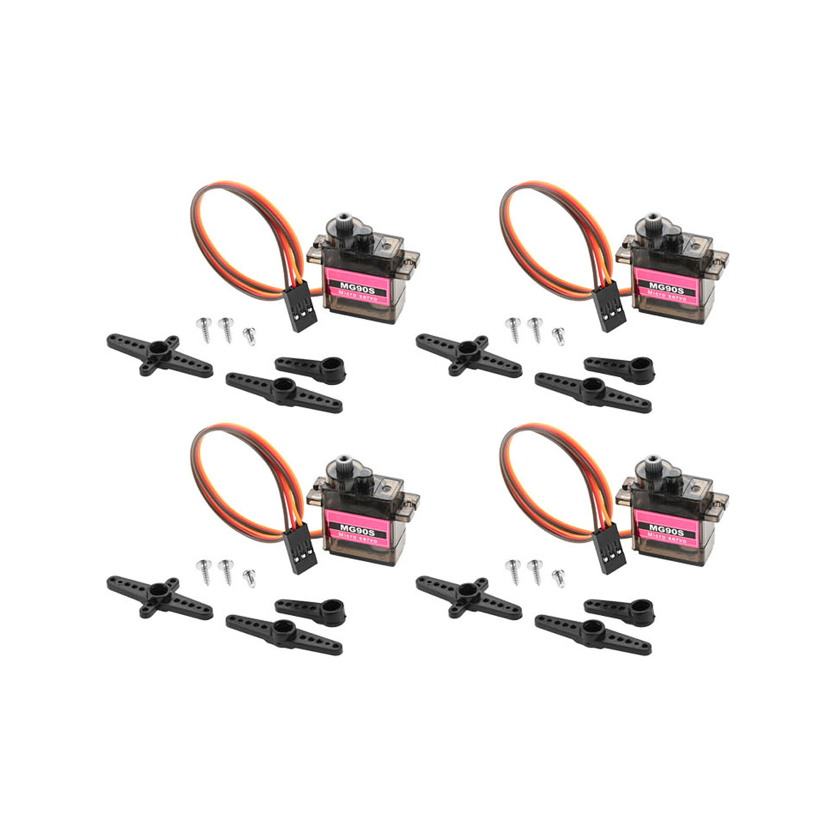 4개 마이크로 서보 메탈 기어 90 9G RC 모터 스 - Arduino Robot 리뷰 및 가격