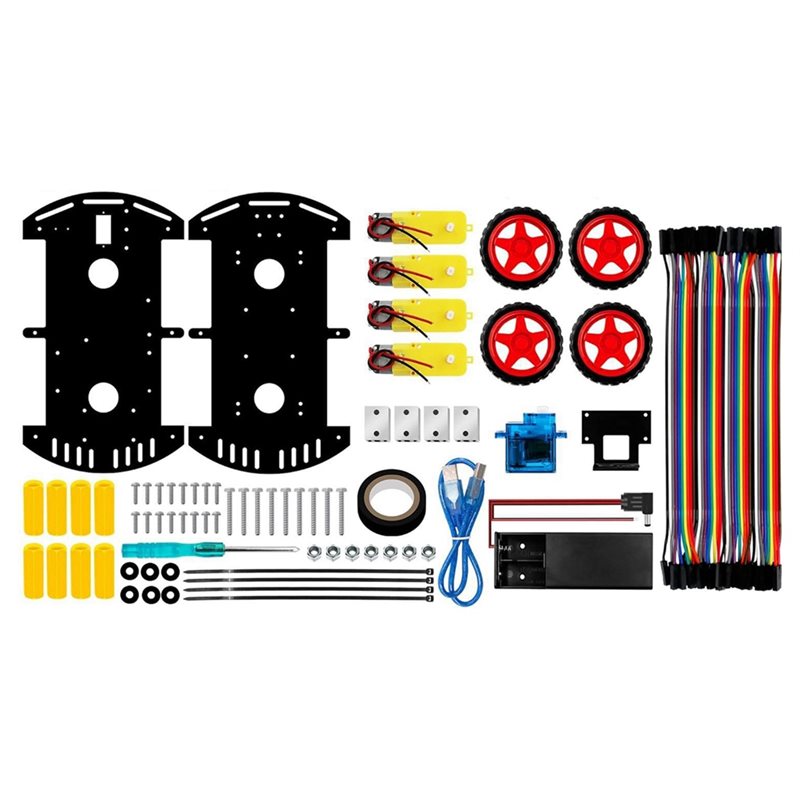 WOWFU-4WD 스마트 로봇 자동차 키트 (아두이노  - Arduino Robot 리뷰 및 가격
