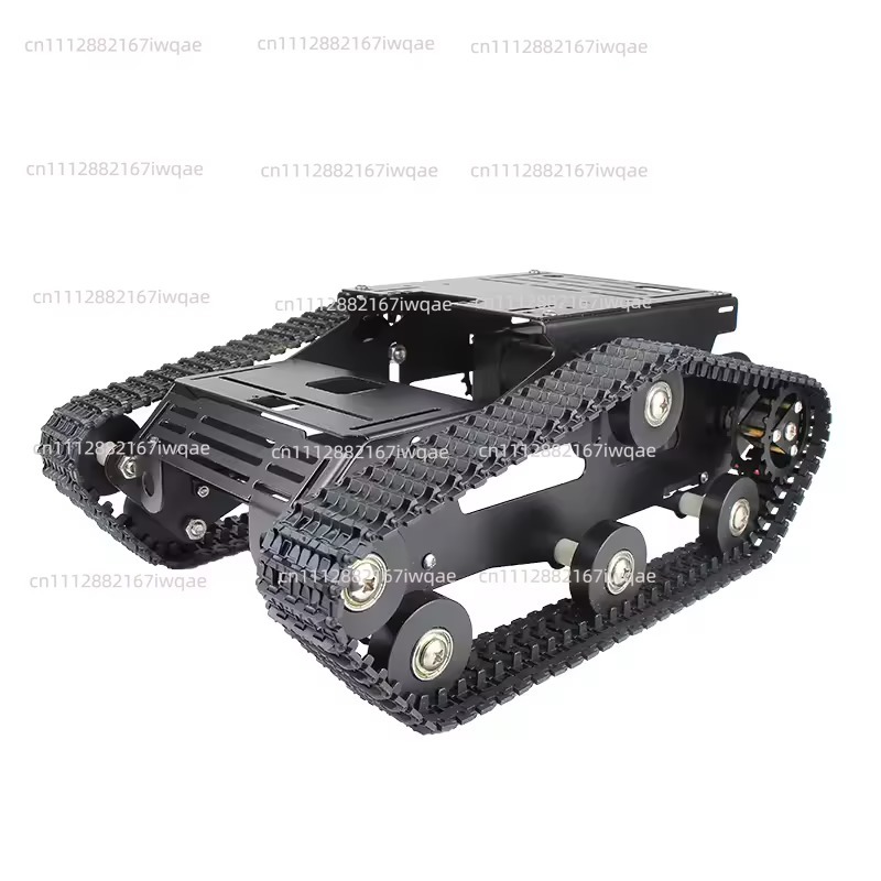 스마트 로봇 탱크 섀시 DIY 키트 (DC 모터, 금속 - Tracked Robot Chassis 리뷰 및 가격