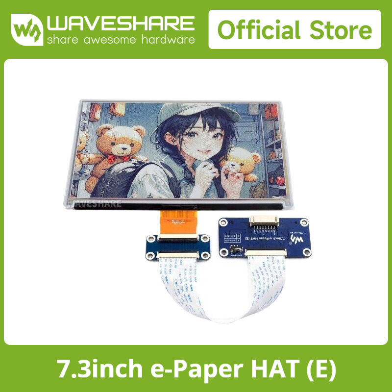 Waveshare 7.3인치 6색 전자종이 디스플레이, - Arduino Robot 리뷰 및 가격