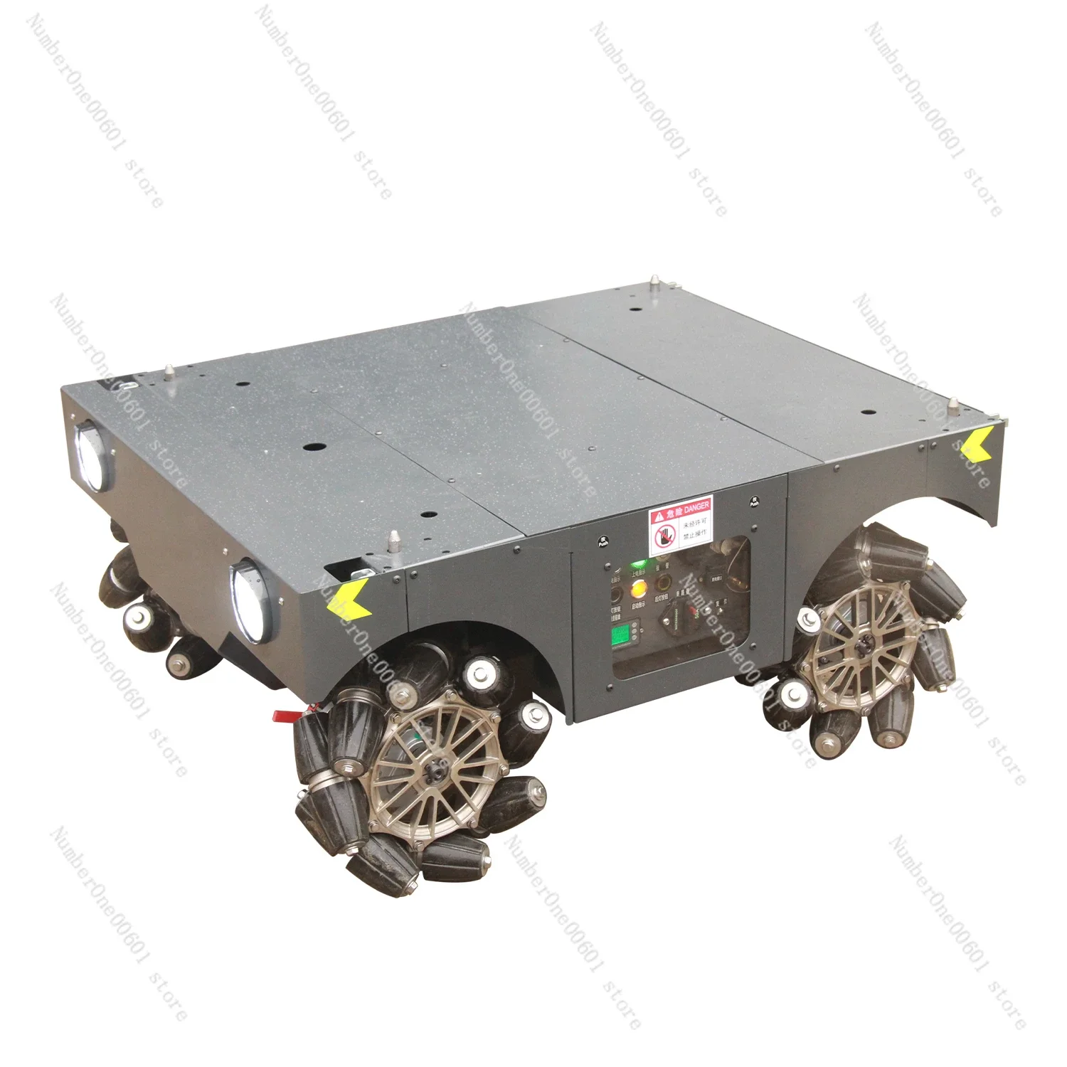 건설 현장 운송용 전기차 바퀴형 고하중 전방향 이동 로 - Robot Chassis 리뷰 및 가격